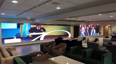 Olembe-Stadion, Präsidentenbereich – LED-Screen-Projekt