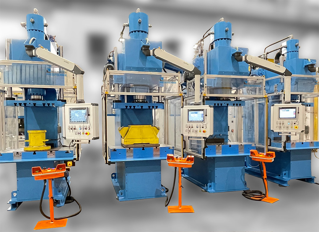 Maschinenpalette Zeulenroda Presstechnik