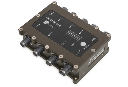 MILTECH 918 – Managed Military Ethernet Switch