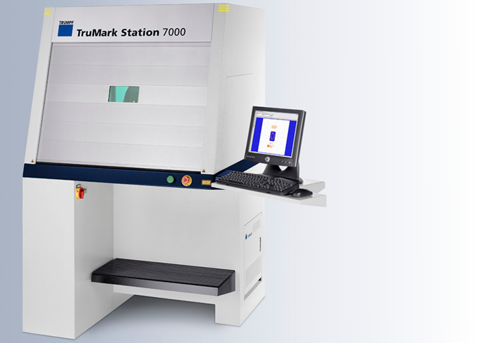 Laserbeschriftung von Bauteilen