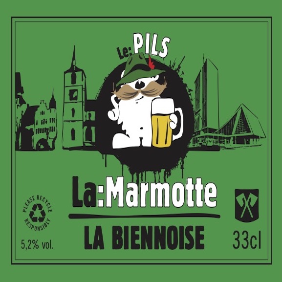 Bier La Marmotte (Biel), 33 cl