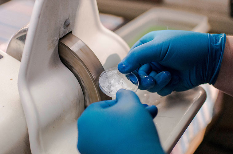 Beveling during the production process