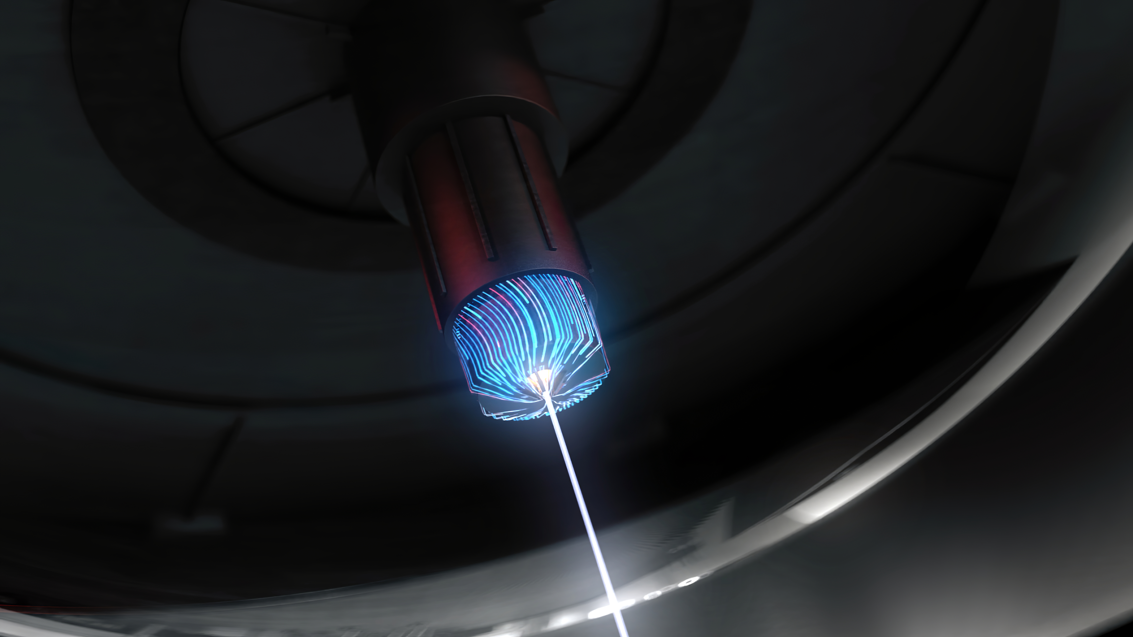 Feinstruktur Laserprozess