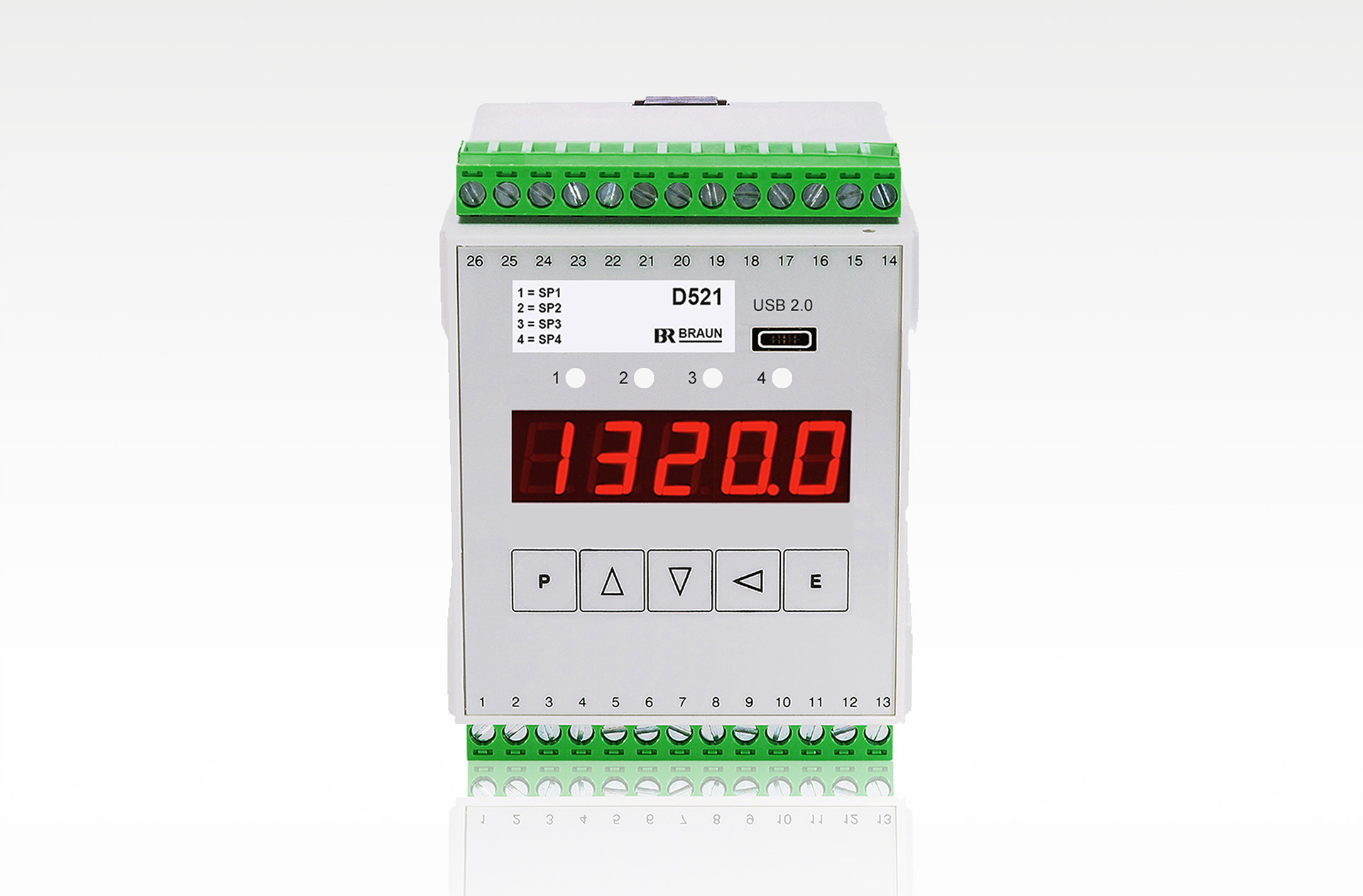 D521 Tachometer / Speed Monitor
