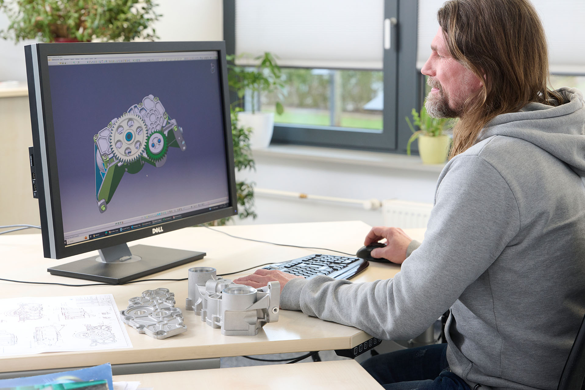 Konstruktion mit 3D-Software bei LASO