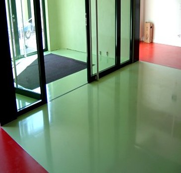 Kunstharzbelag – Detailansicht
