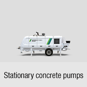 Stationäre Betonpumpe