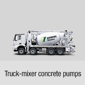 Fahrmischerbetonpumpe