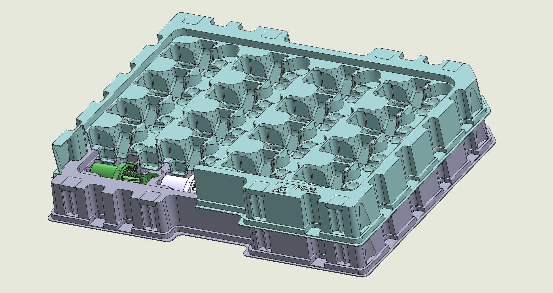 3D-Zeichnung für Werkzeugplanung