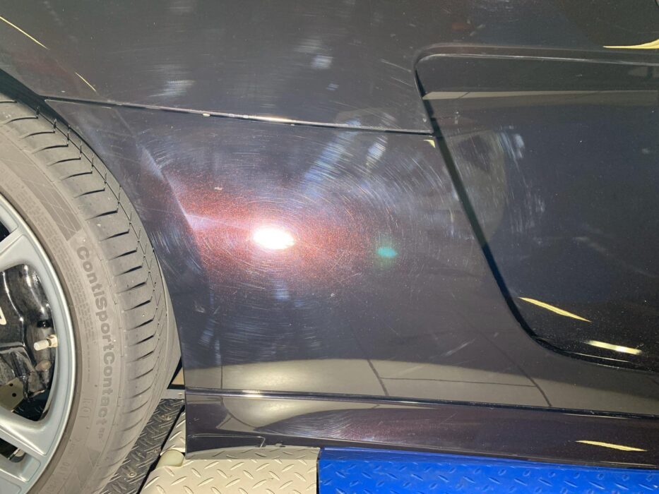 Vehicle before detailing