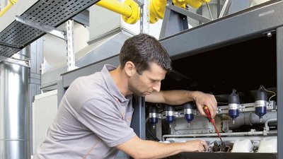 Wartung und Service Heizung