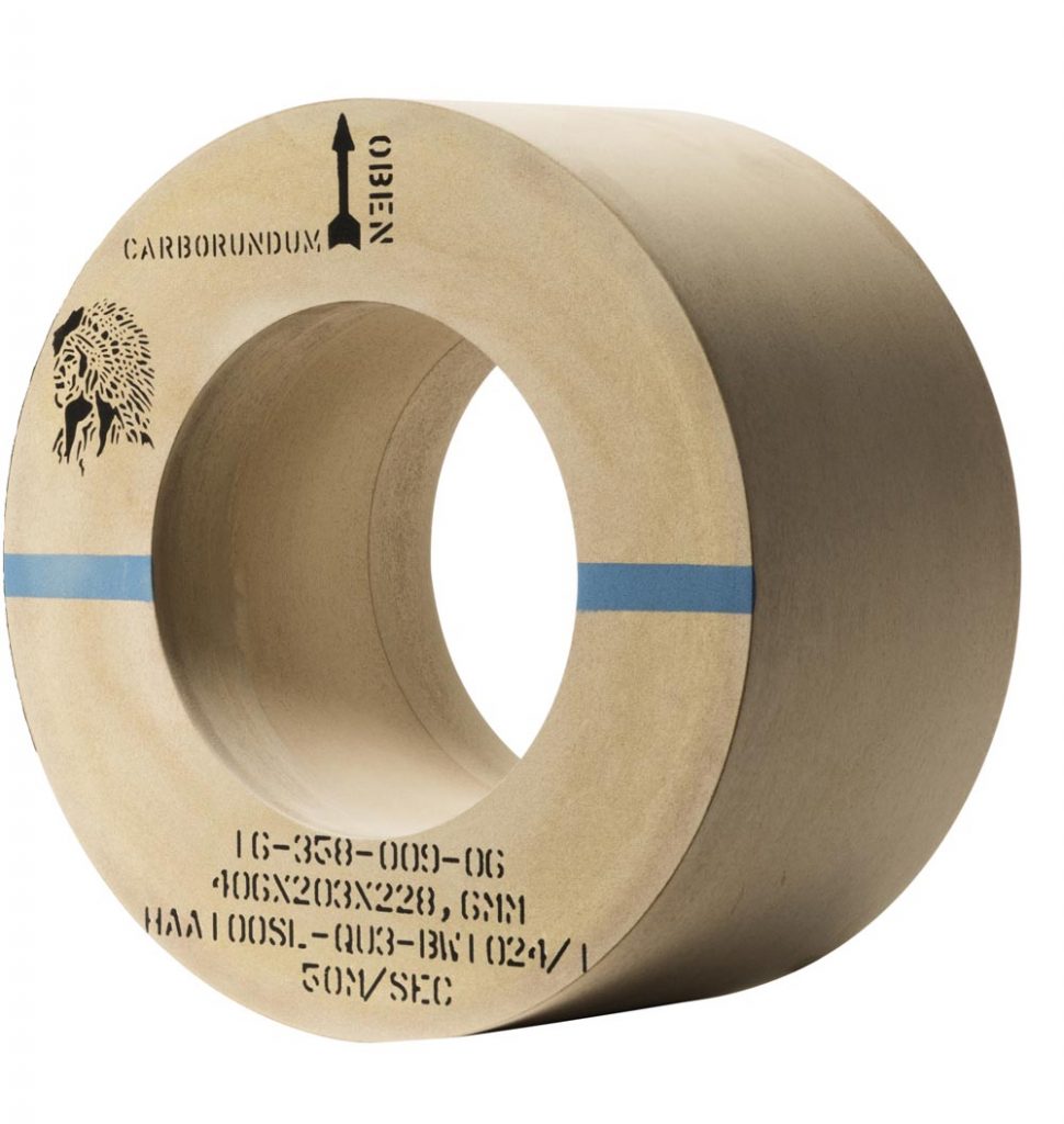 Roll grinding wheel