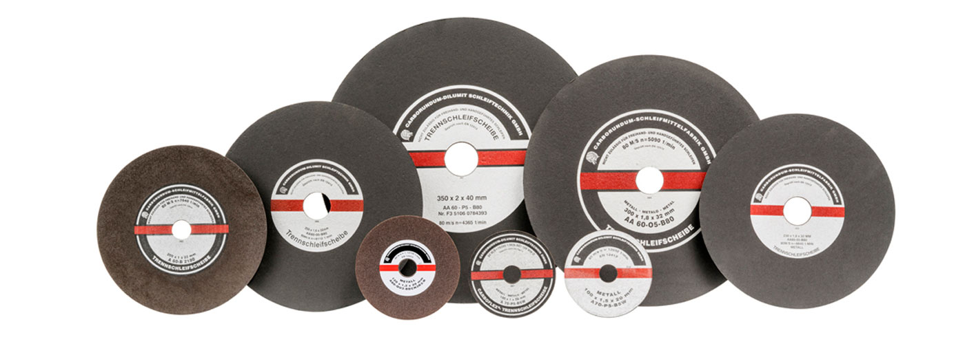 Manufacture of grinding wheels