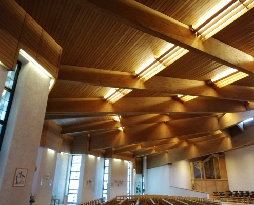 Sakrale Beleuchtung Pfarre Hart St. Johannes