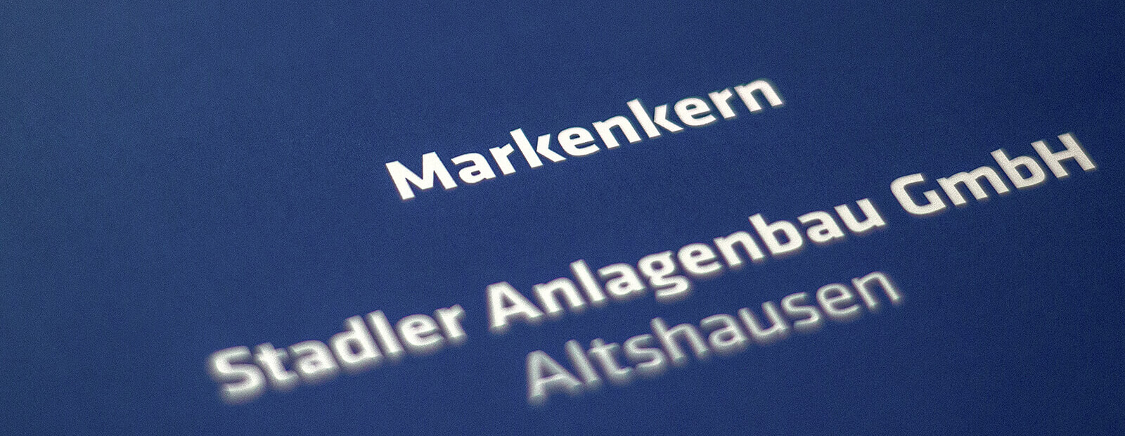 Markenkern-Entwicklung für Stadler Anlagenbau