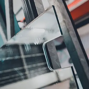 CNC-Bearbeitetes Glas