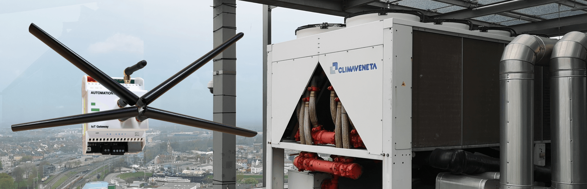 A1GW.PLUS.5G mit vier Antennen