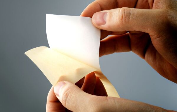 Papierausrüstung in der Produktion