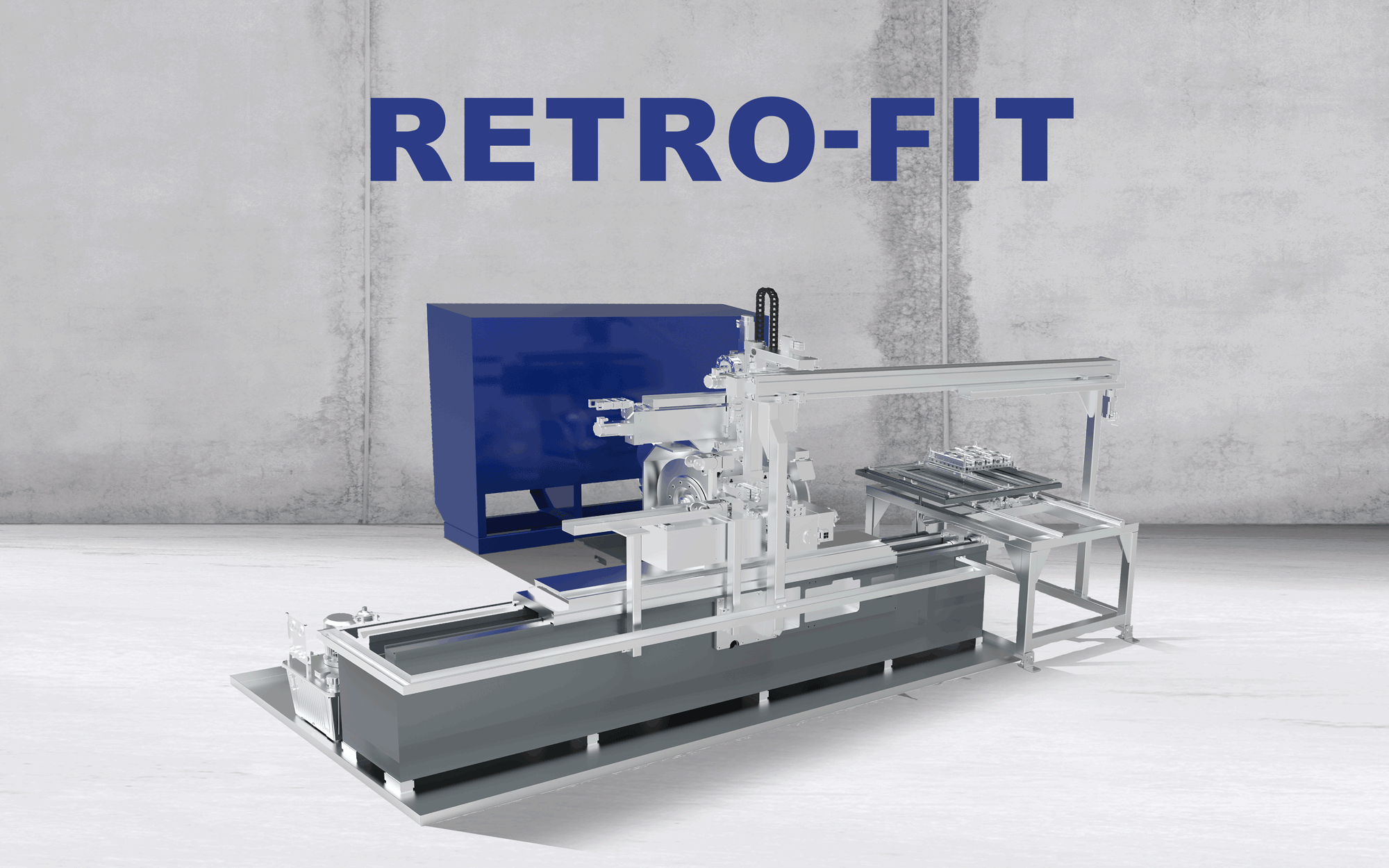 Retrofit und Überholung von Schleifmaschinen