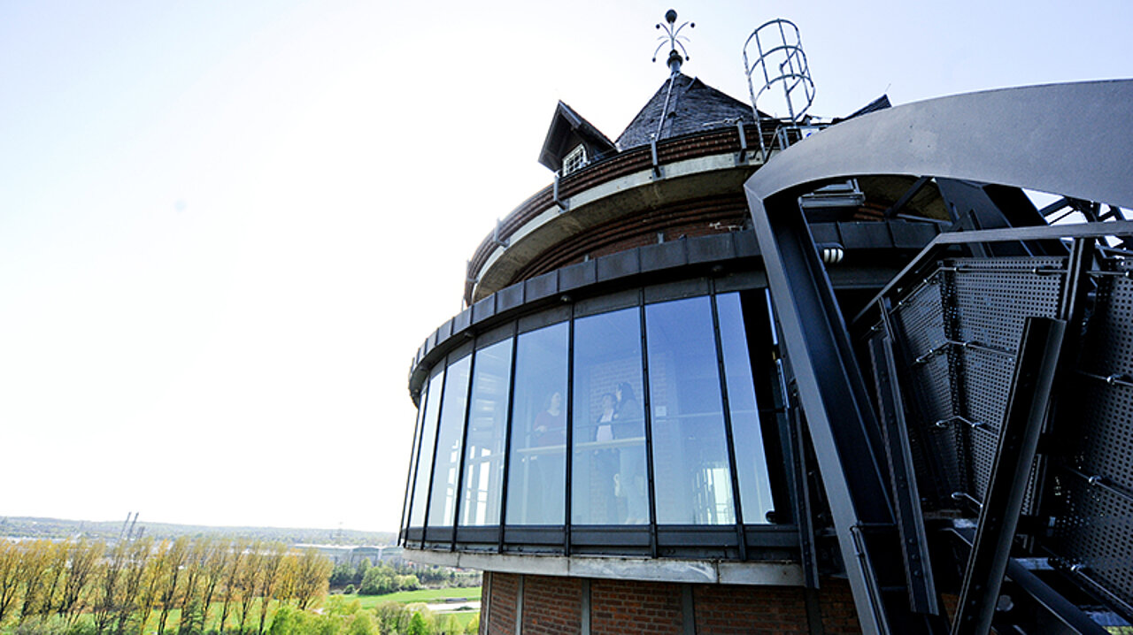Aquarius, water tower and education center in Mülheim-Styrum