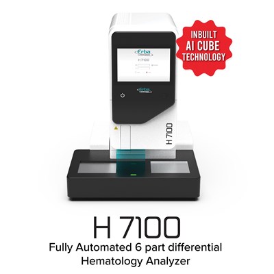 H 7100 – hematology analyzer with CBC, differential and reticulocytes