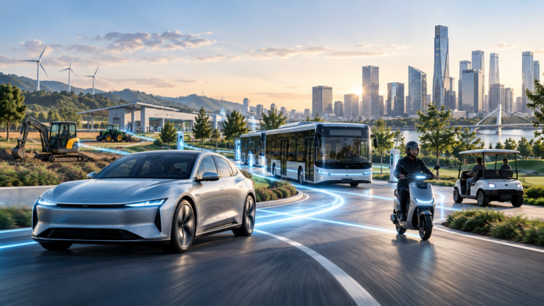 E-mobility drive components