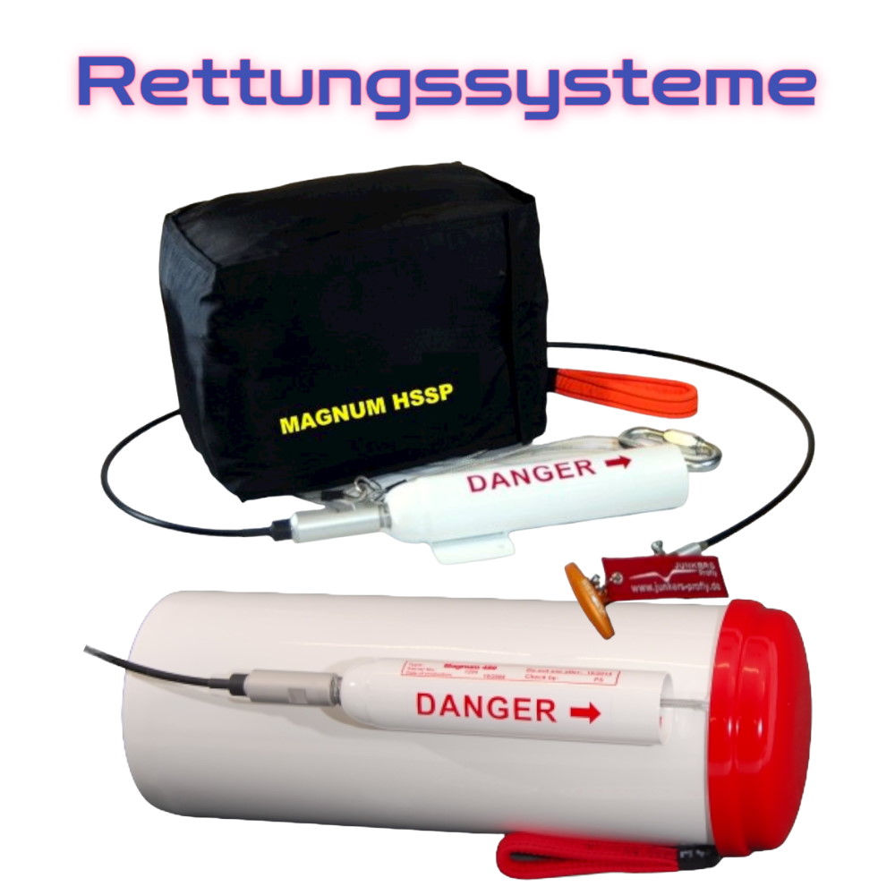 Pyrotechnische Rettungssysteme