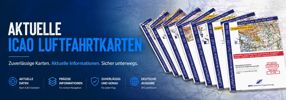ICAO Luftfahrtkarten aus dem Sortiment