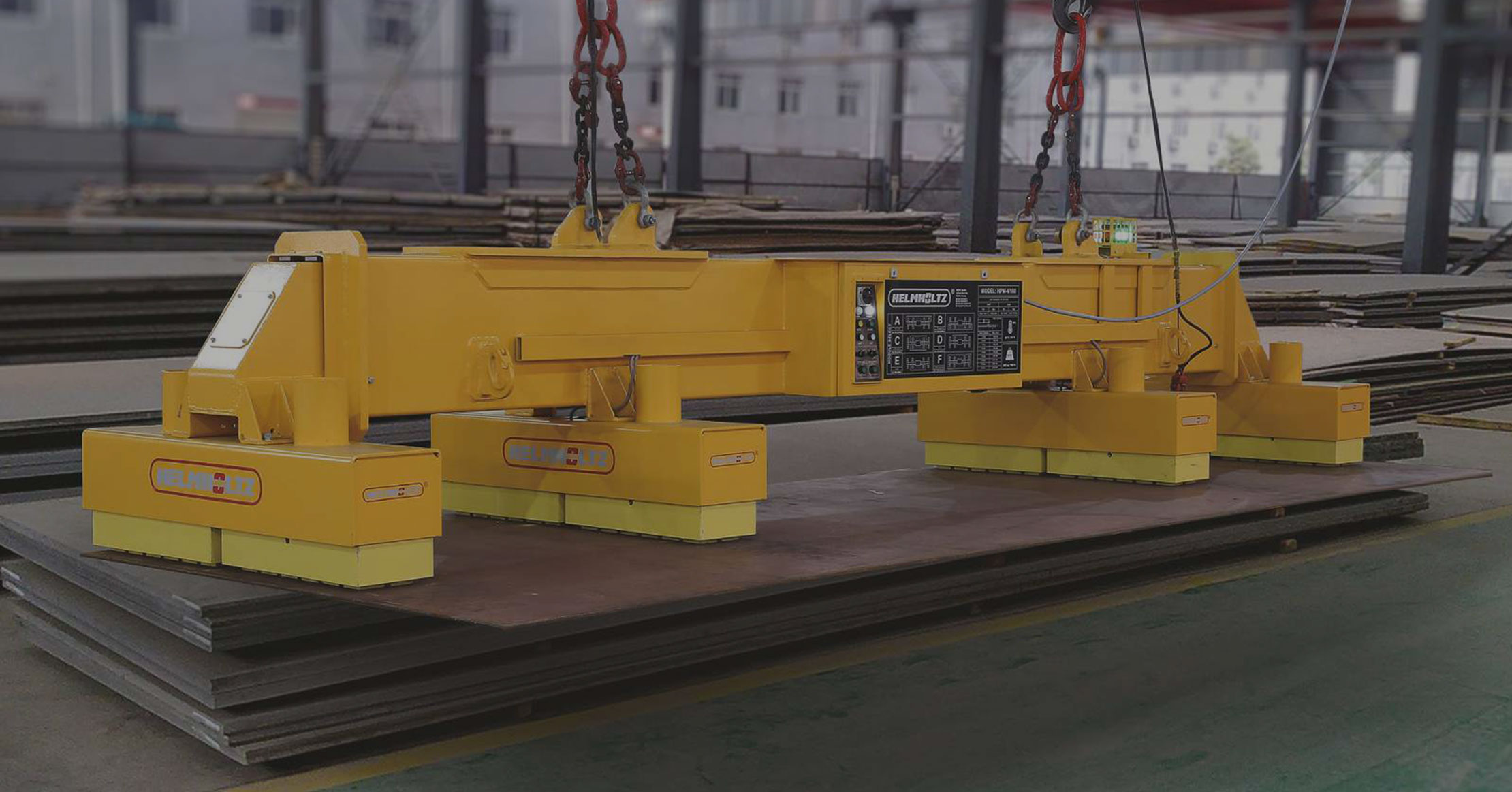 Materialhandling mit Magnettechnik