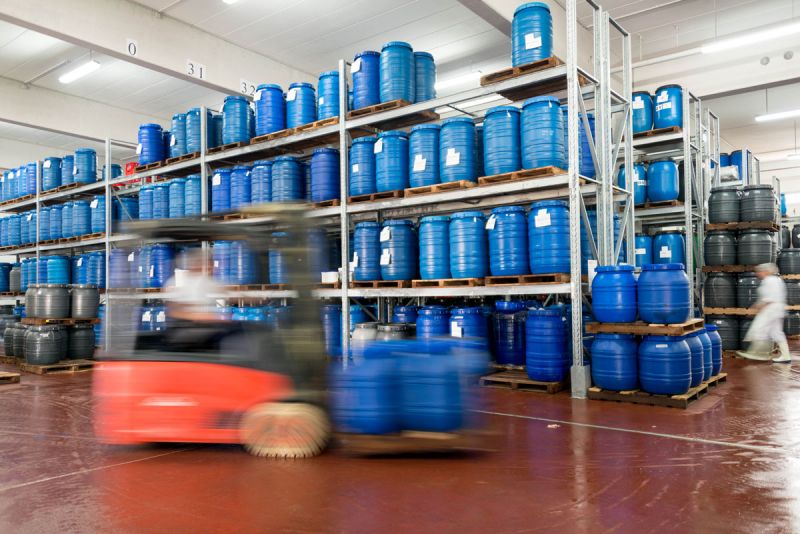 Logistik mit eigenem Fuhrpark