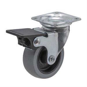 50 mm Möbelrolle mit Bremse (Ersatzteil)