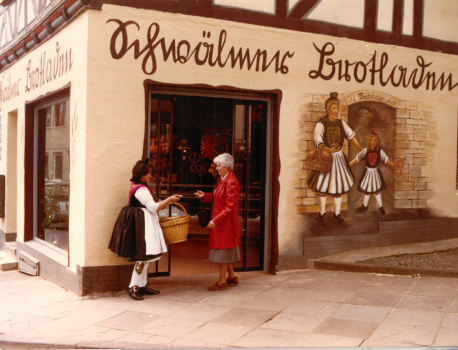 Historische Aufnahme der Bäckerei