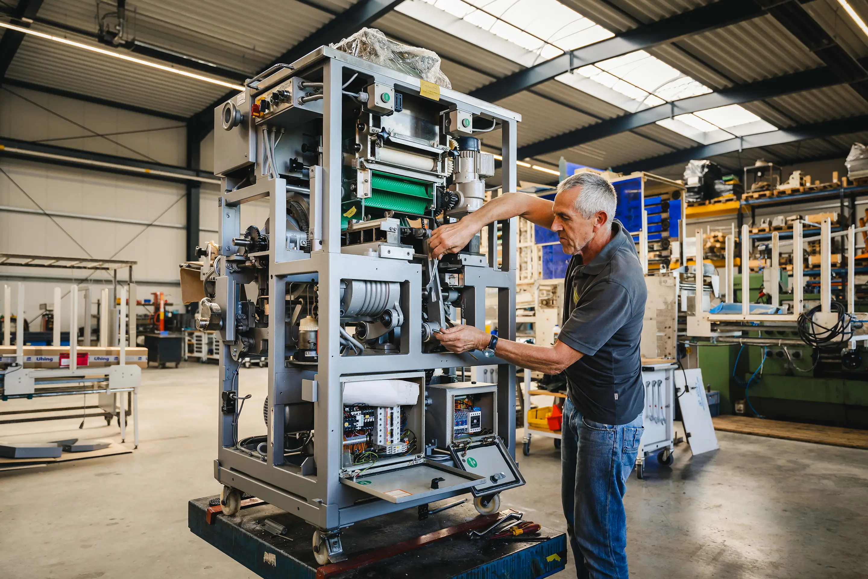 Wartung und Reparatur von Bäckereitechnik