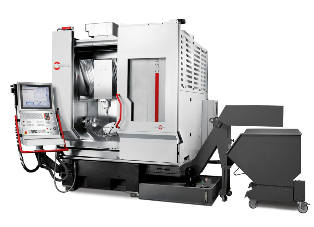 Hermle C12U dynamic – 5-Achsen-Fräsen mit Bestückungsroboter