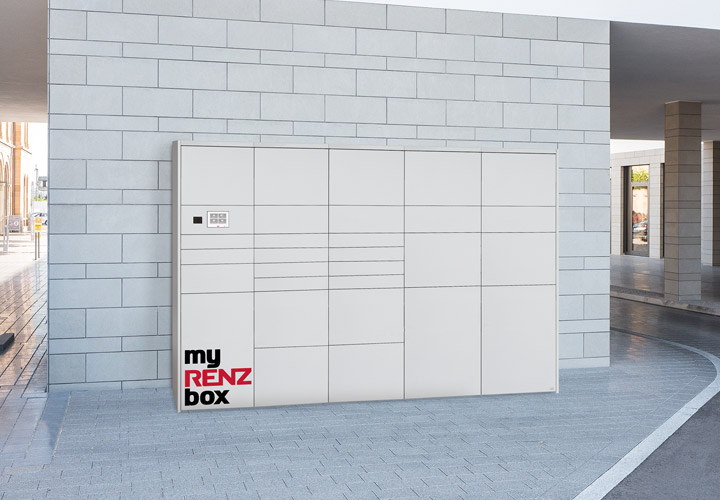 Paketkastenanlage myRENZbox