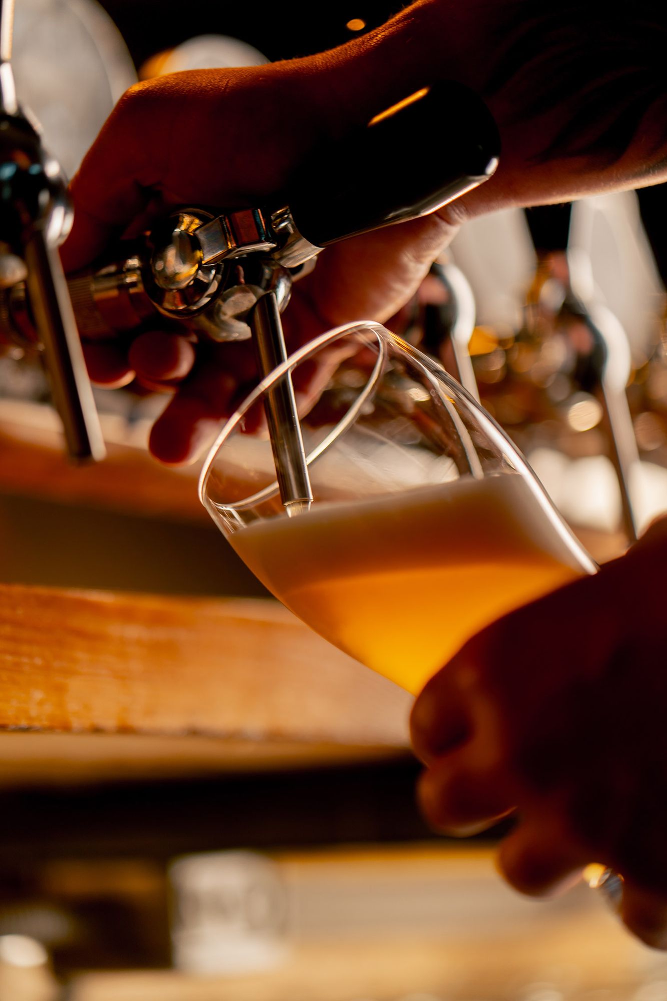 Bier zapfen