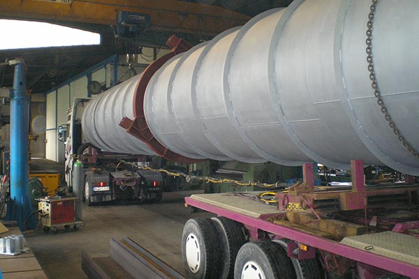 Kaminerhöhung für Umbau einer Industrieanlage