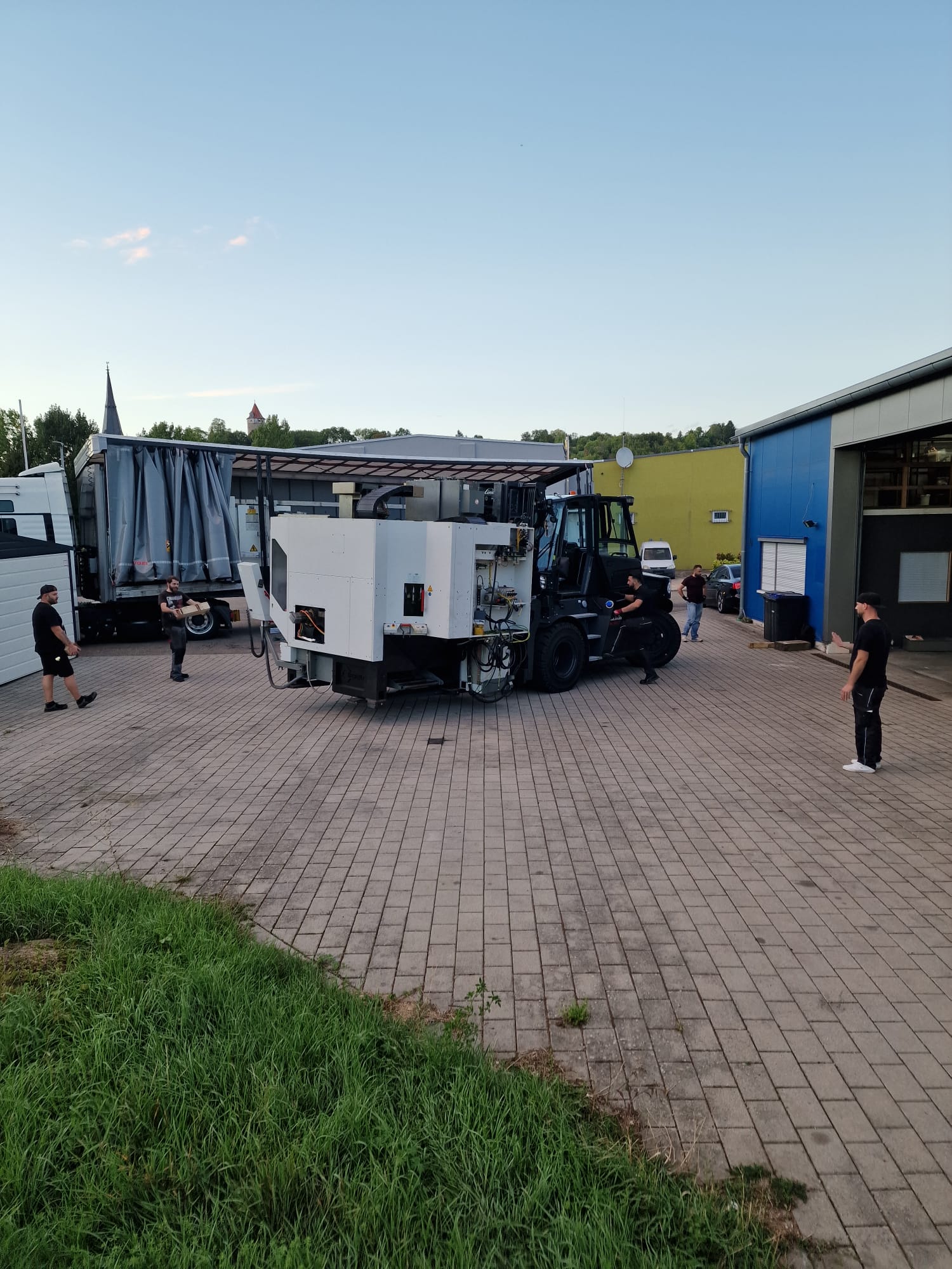 Einblick in die Produktion