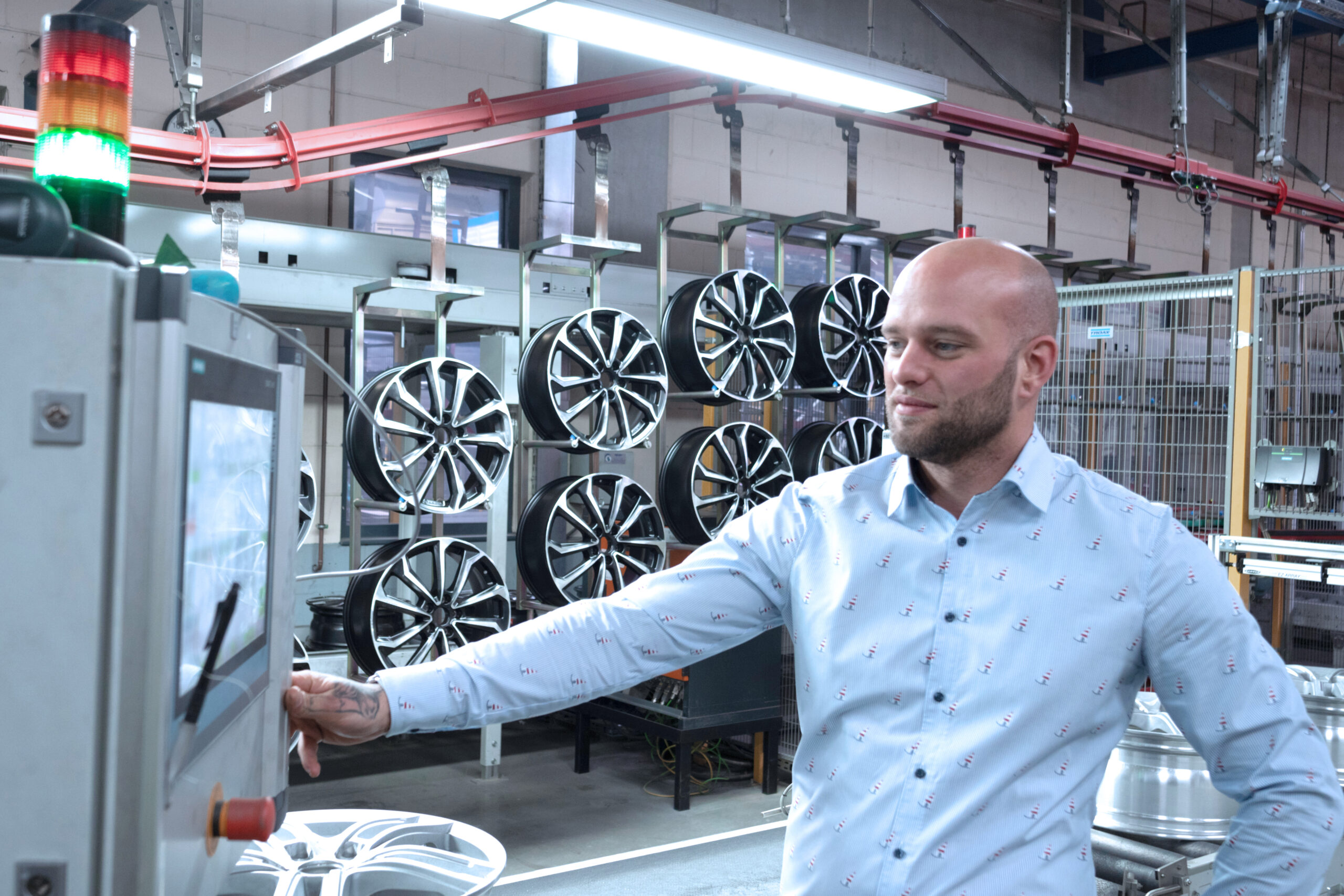 Team in der Produktion