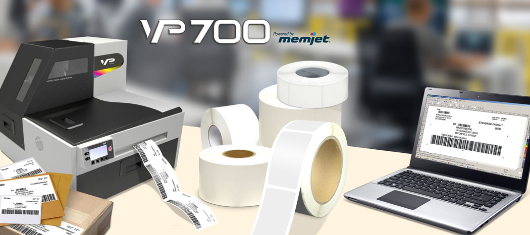 VP700 digitaler Etikettendrucker