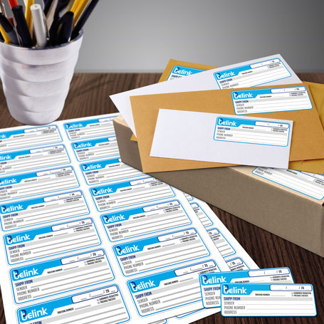 Mailing- und Versandetiketten