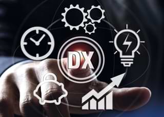 Touchscreen control of the DX series