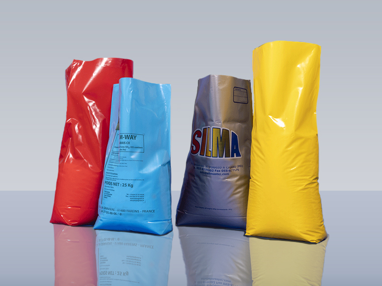 PE Cross-Bottom Sack