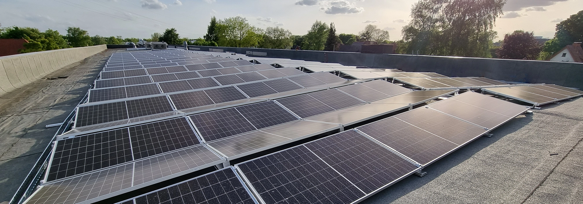Photovoltaikanlage am Standort