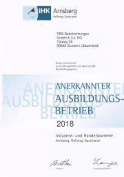 Beschichtungsbetrieb