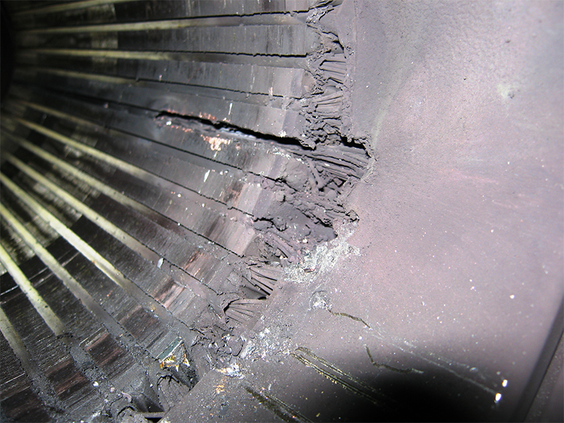 Reparatur eines defekten Antriebs (700 kW)