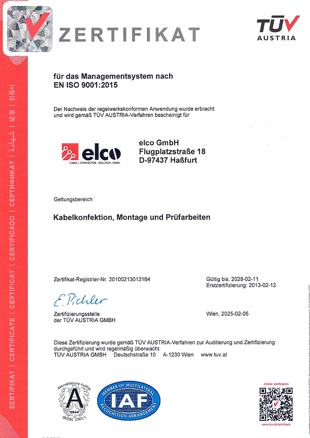 elco – Fertigung