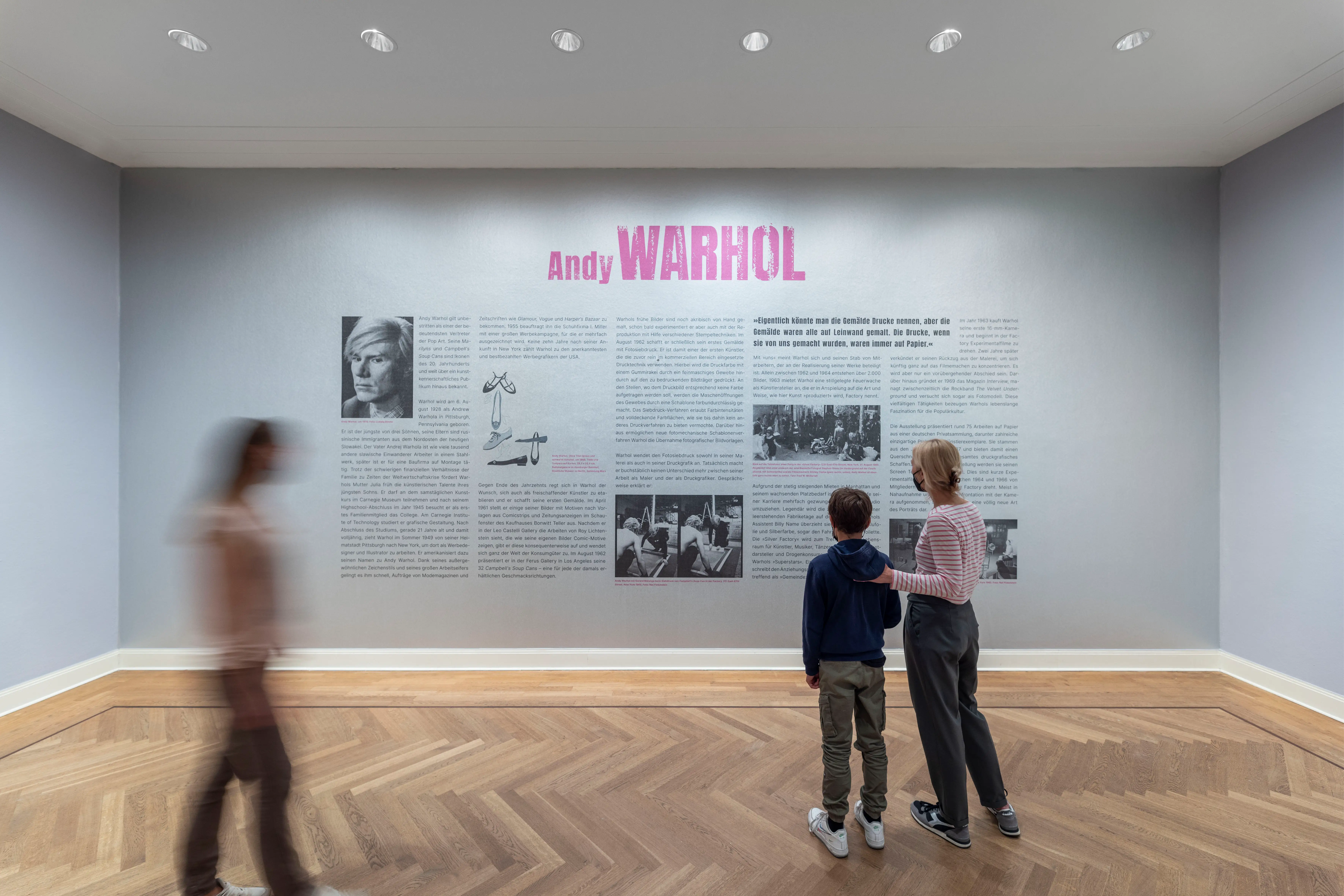 Bedruckte Wandflächen (Picasso Museum)