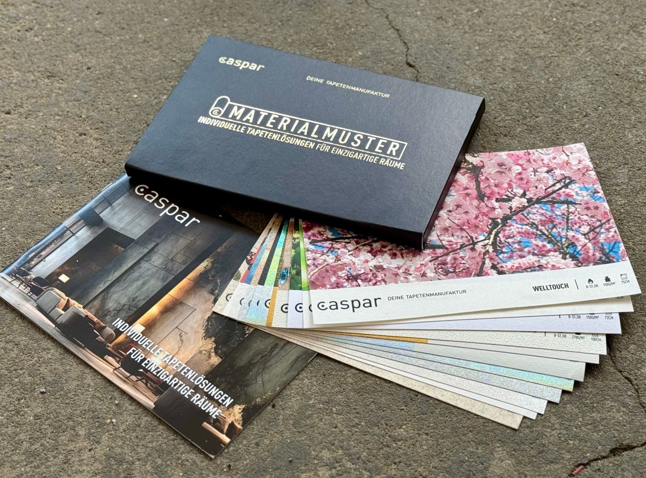 Materialmuster zur Bemusterung