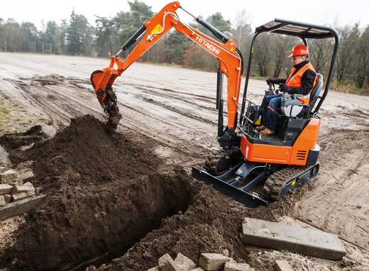 Minibagger Hitachi ZX17U-5